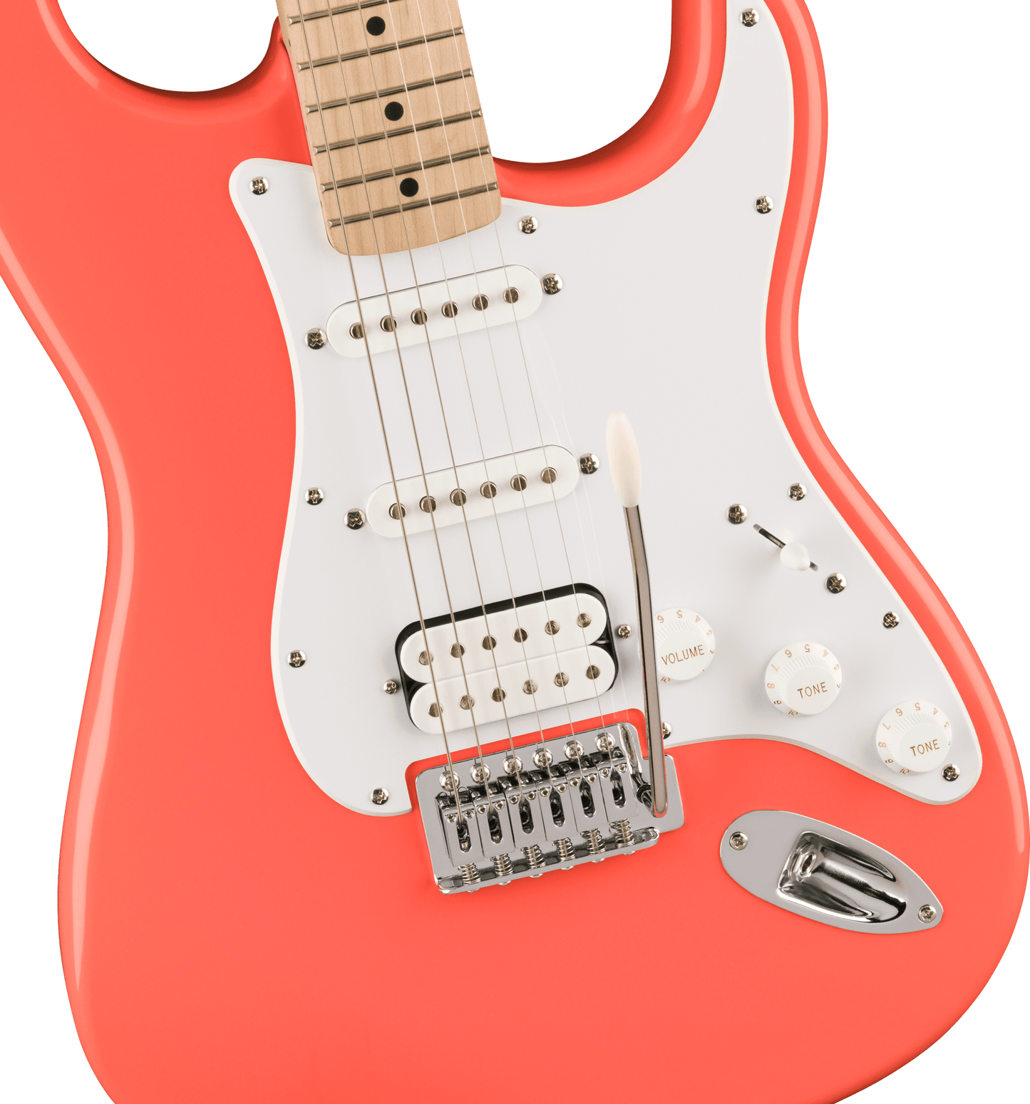 Squier Sonic Stratocaster in Tahitian Coral