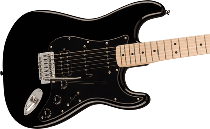 Squier Sonic Stratocaster HSS, Black