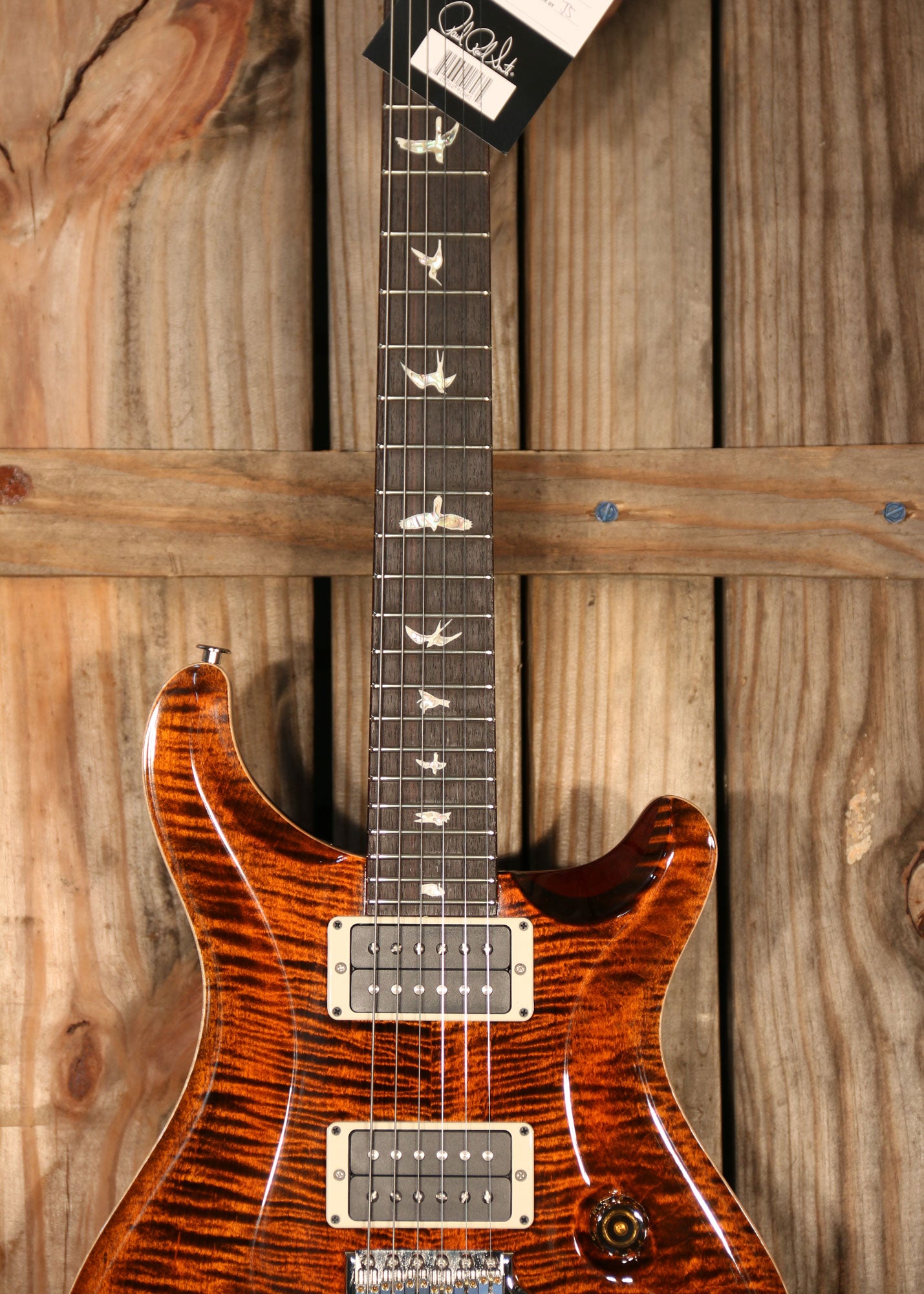 Paul Reed Smith Custom 24, Non 10 Top, Orange Tiger