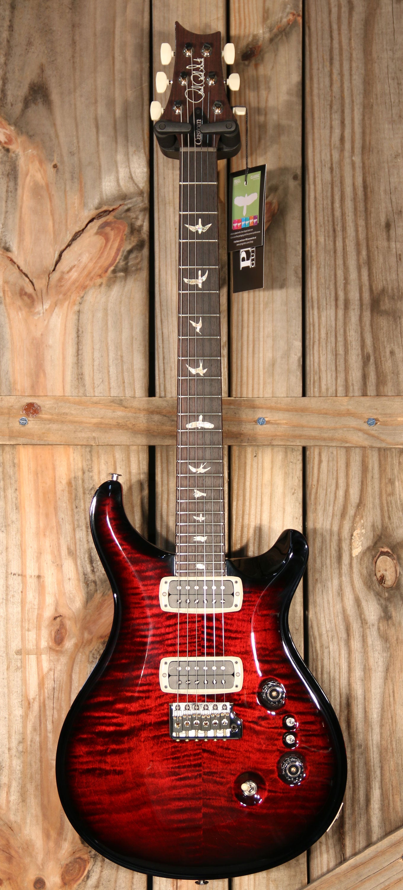 Paul Reed Smith Custom 24/08, Non 10-Top, RW FB, Fire Smokeburst