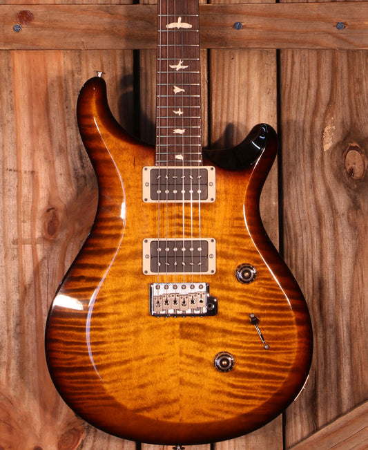 Paul Reed Smith S2 Custom 24, Pattern Thin, Black Amber
