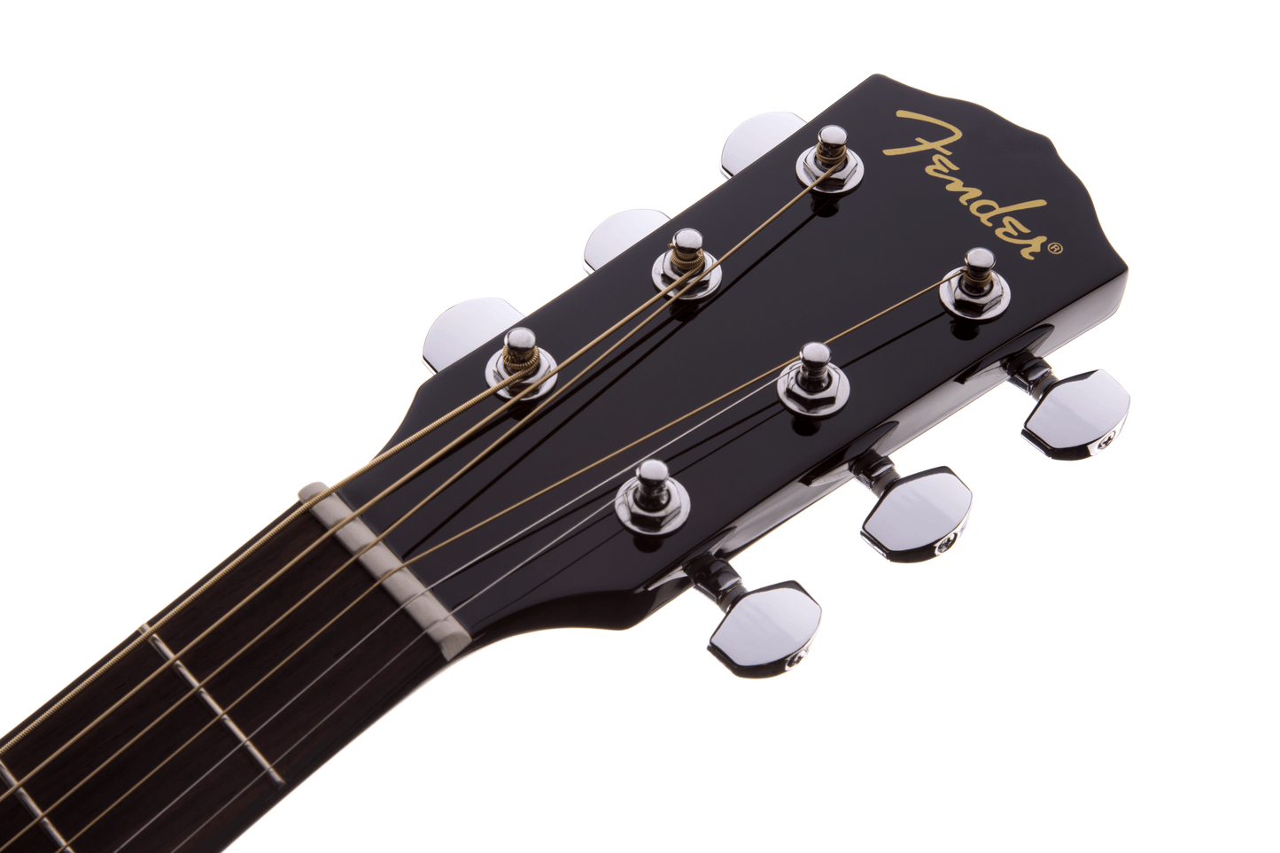 Fender CD-60S Black Dreadnought V3 Acoustic Guitar with Case