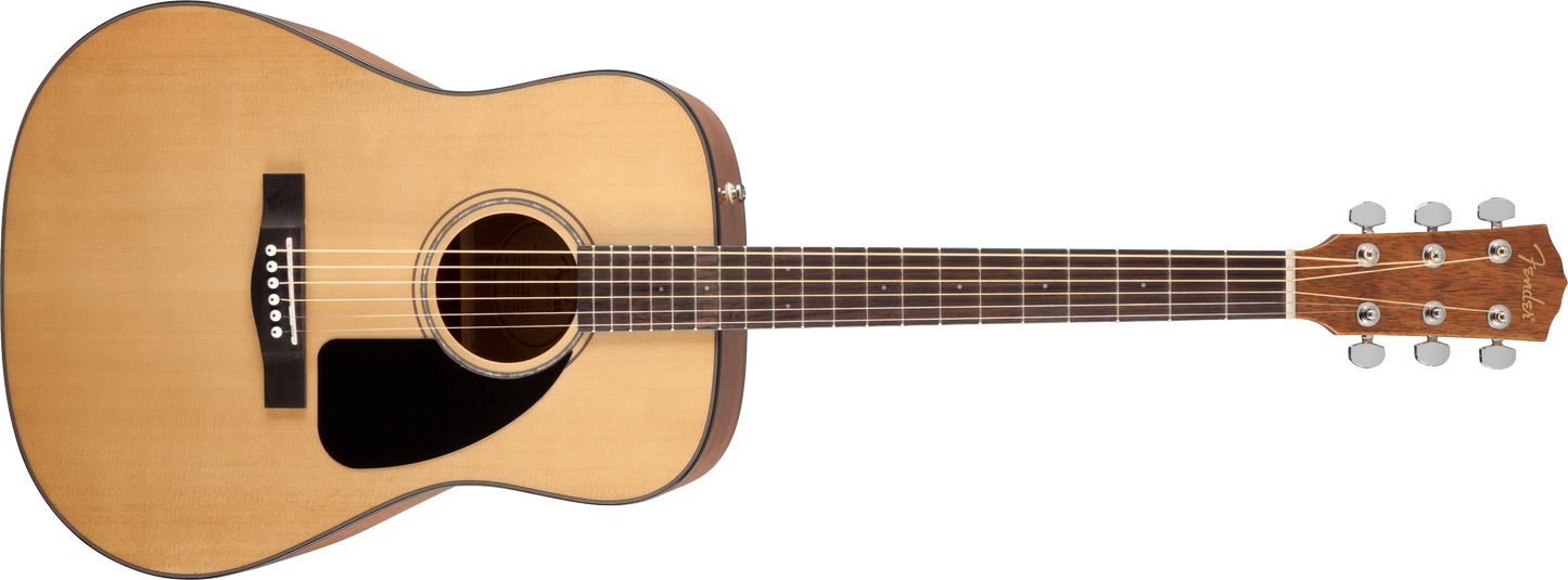Fender CD-60S Natural Dreadnought V3 Acoustic Guitar with Case