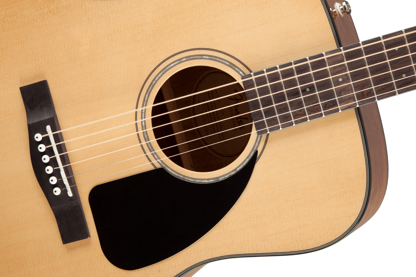 Fender CD-60S Natural Dreadnought V3 Acoustic Guitar with Case