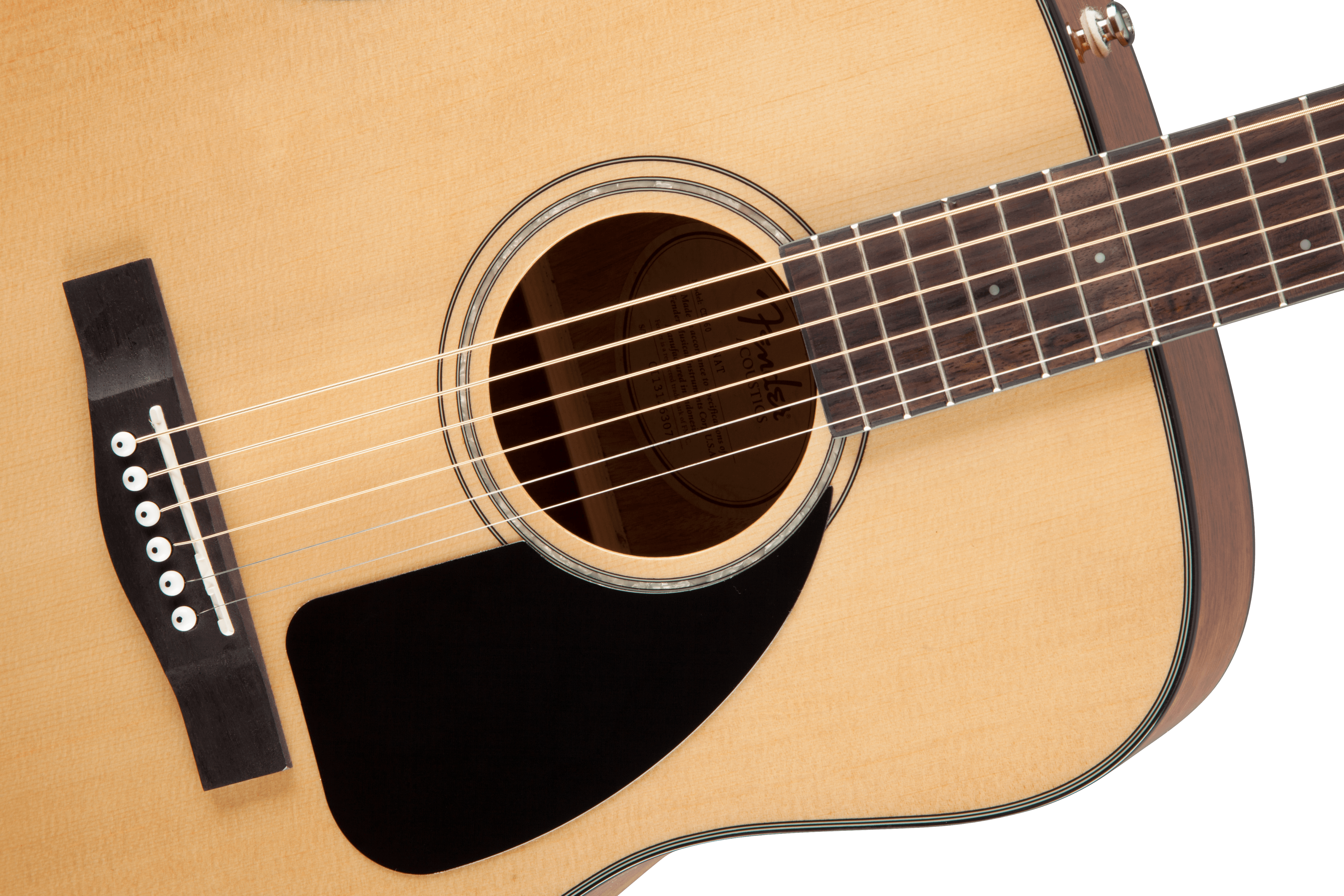Fender CD-60S Natural Dreadnought V3 Acoustic Guitar with Case