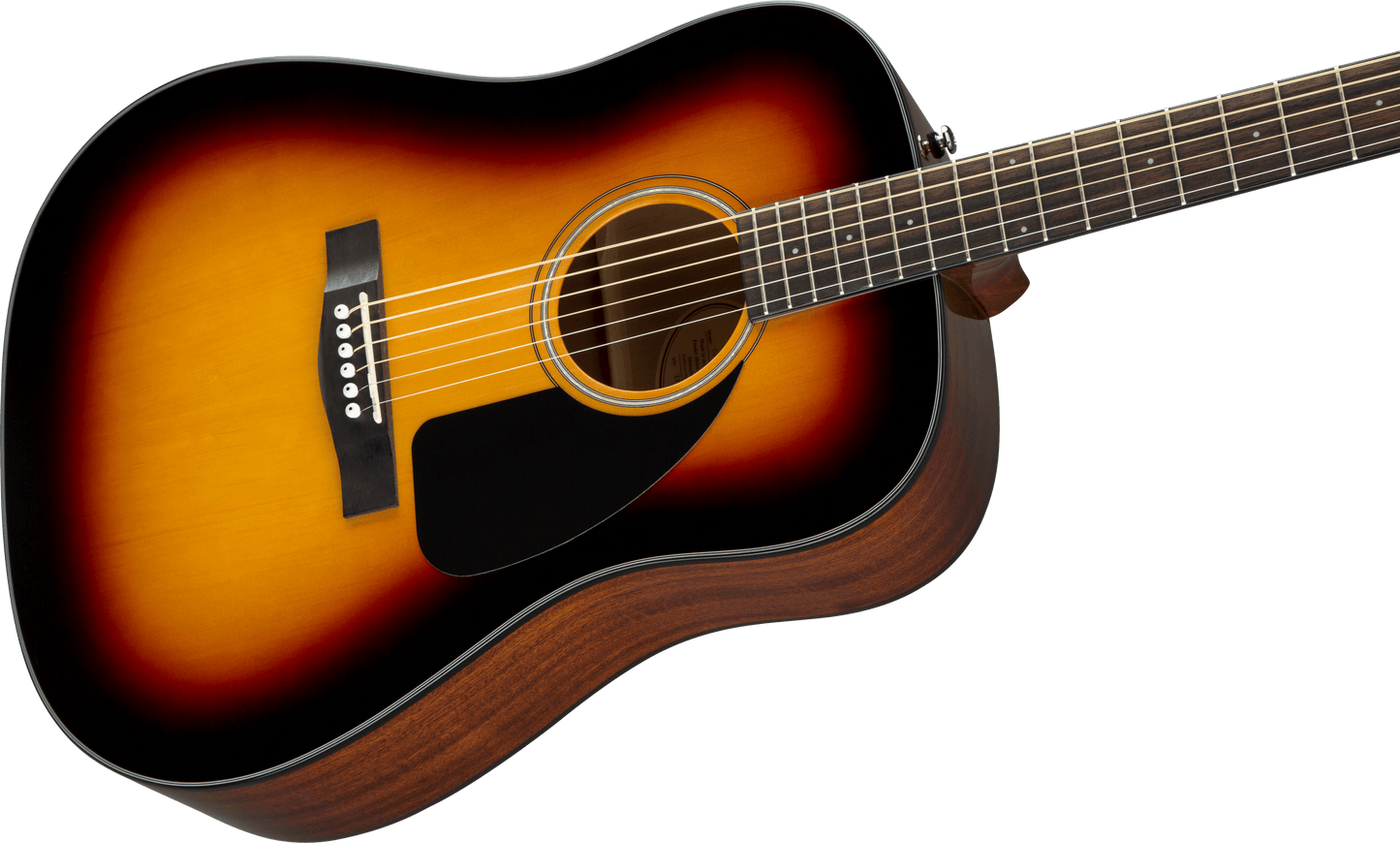 Fender CD-60S Sunburst Dreadnought V3 Acoustic Guitar with Case