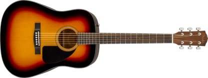 Fender CD-60S Sunburst Dreadnought V3 Acoustic Guitar with Case