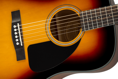 Fender CD-60S Sunburst Dreadnought V3 Acoustic Guitar with Case