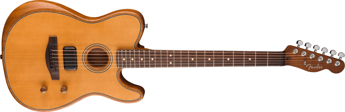 Fender Acoustasonic Standard Telecaster, Aged Natural