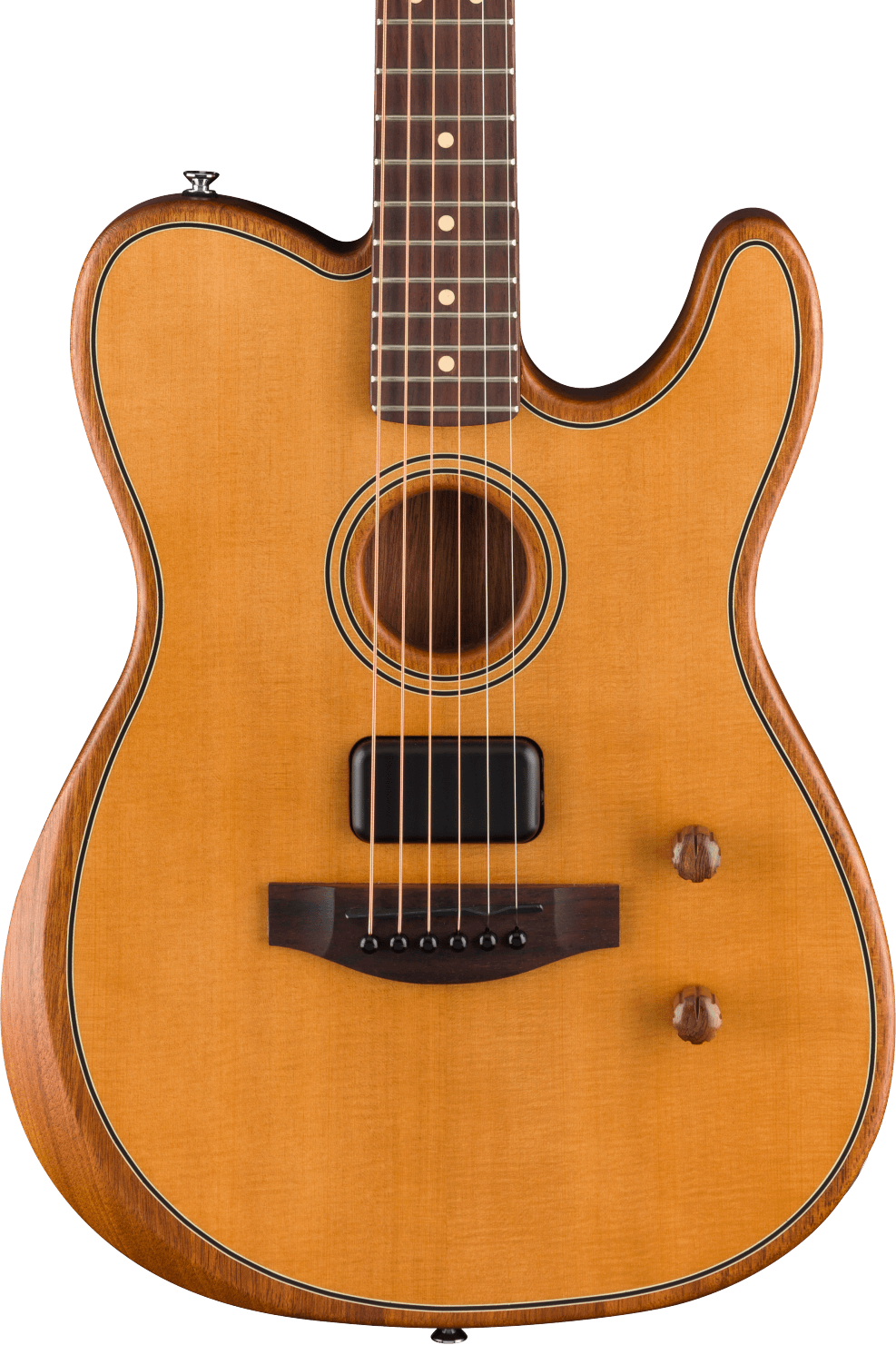 Fender Acoustasonic Standard Telecaster, Aged Natural