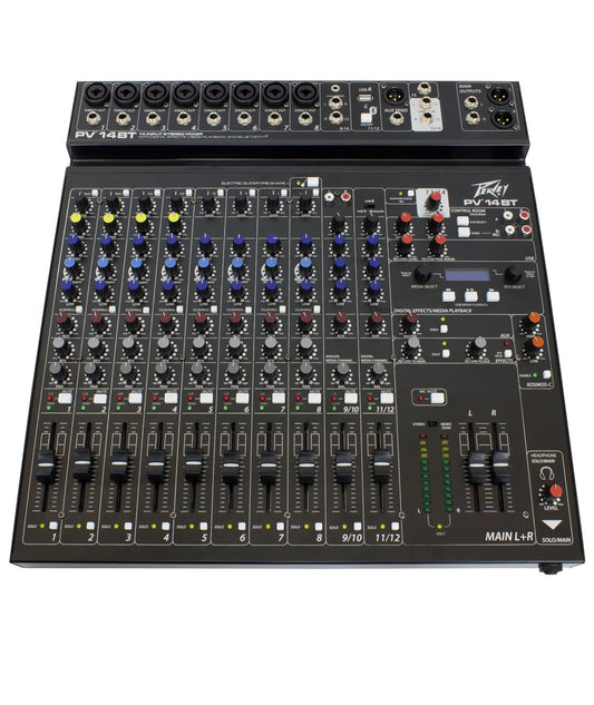 Peavey PV 14 BT 14 Channel Compact Mixer with Bluetooth