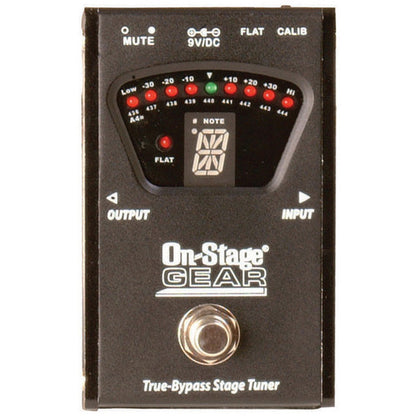 On-Stage GTA7800 Tuner Pedal