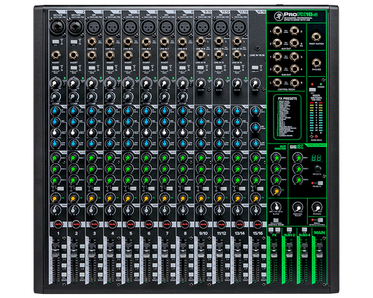 Mackie ProFX16v3 16-Channel Analog Mixer with USB