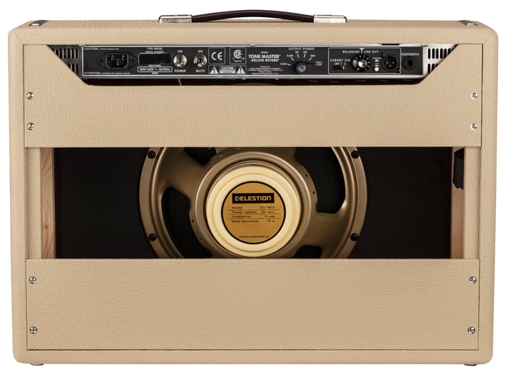 Fender Tone Master Deluxe Reverb, Blonde, Combo Amp