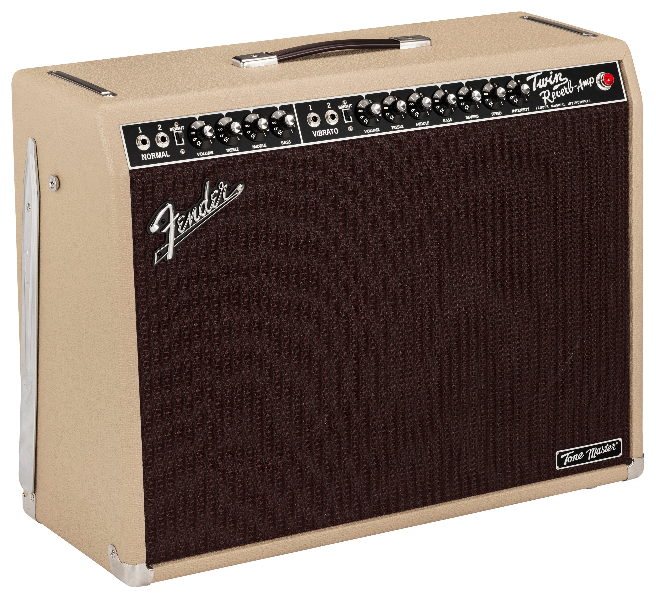 USED (excellent condition) Fender Tone Master Twin Reverb Amp w/ Foot-Switch, Blonde