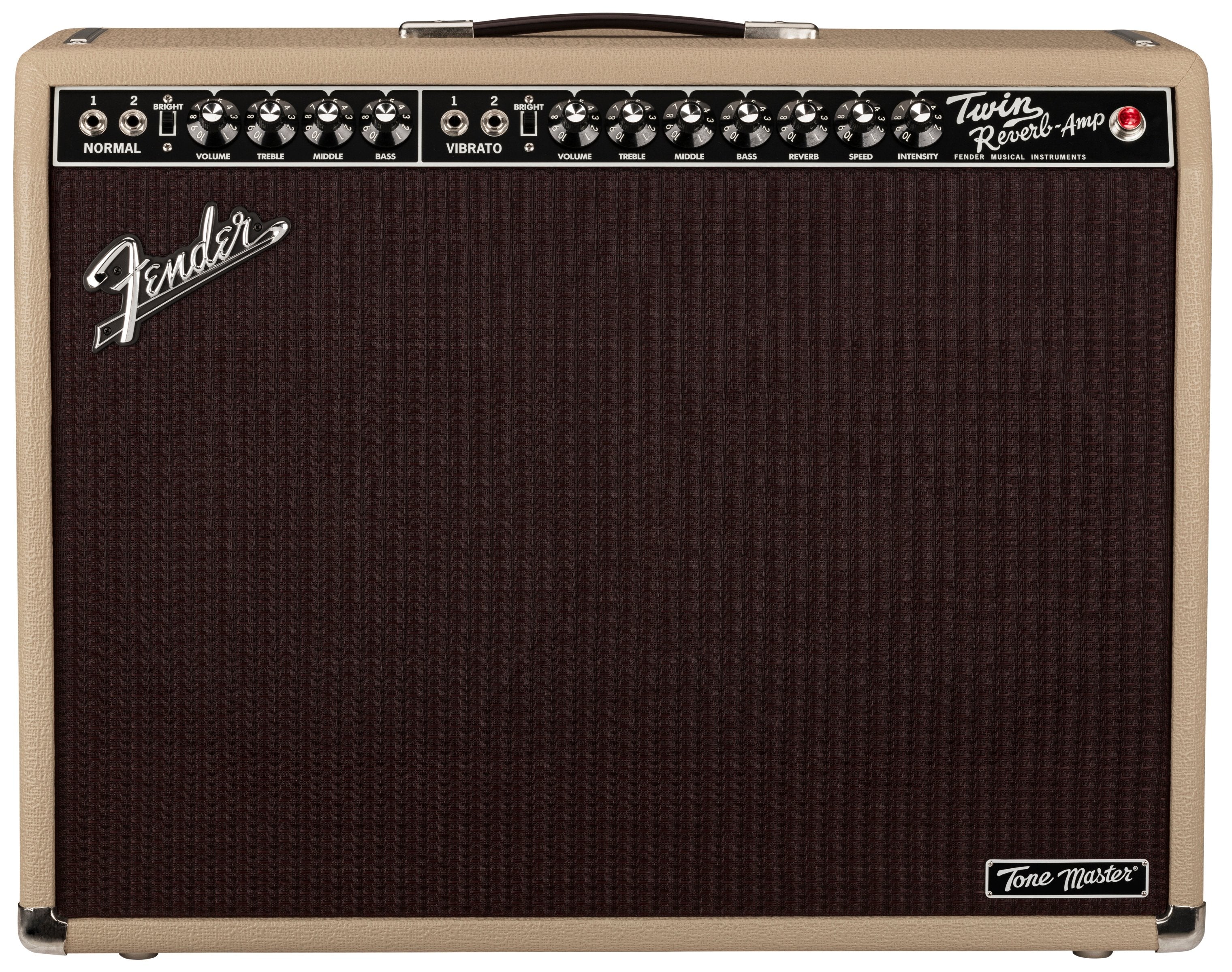 USED (excellent condition) Fender Tone Master Twin Reverb Amp w/ Foot-Switch, Blonde