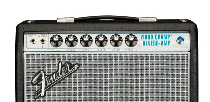 Fender '68 Custom Vibro Champ Reverb, Tube Guitar Amp