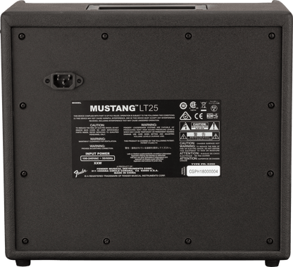 Fender Mustang LT25, 25W Guitar Combo Amp