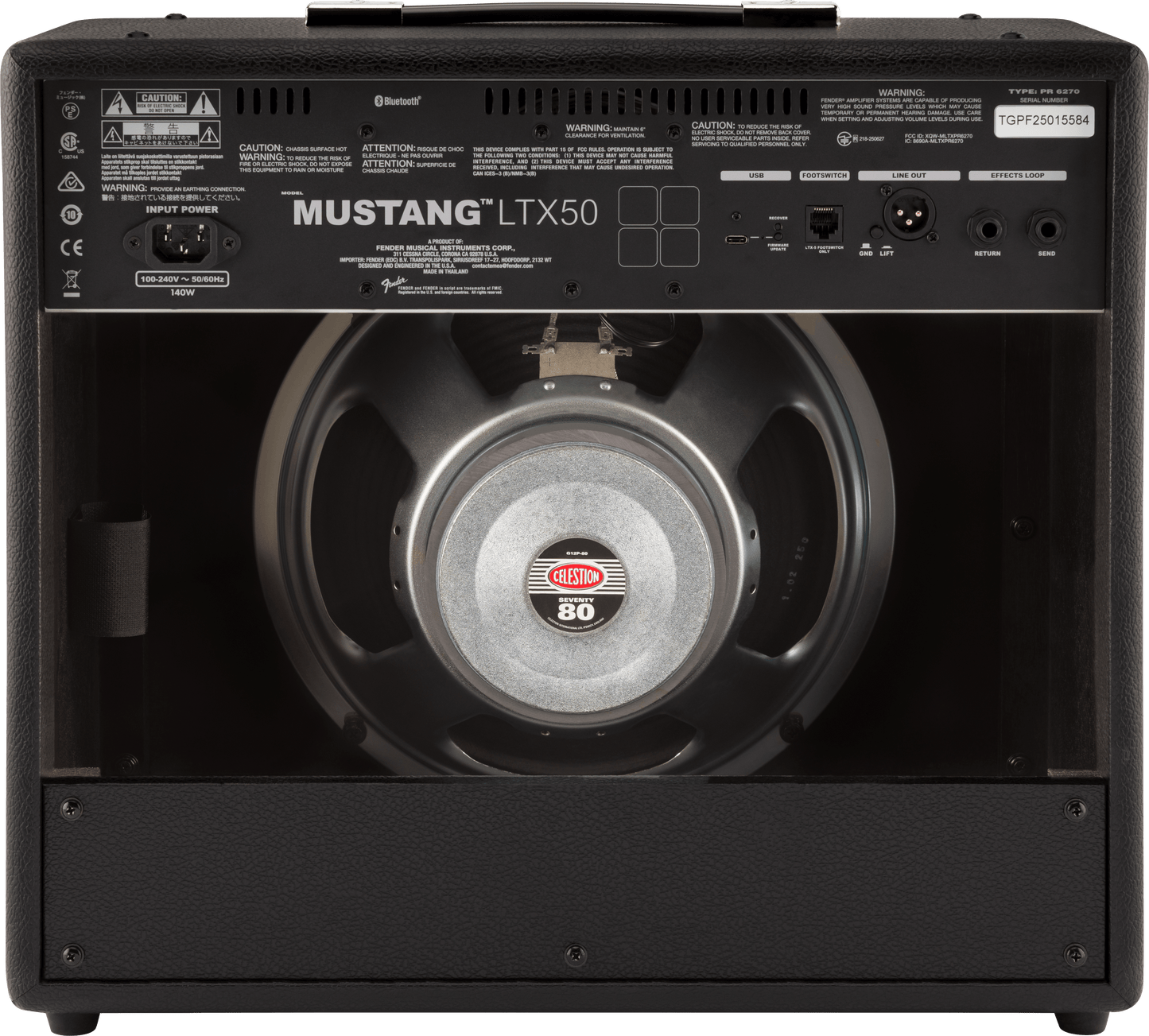 Fender Mustang LTX50