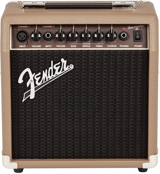 Fender Acoustasonic 15 - 15W Acoustic Combo Amp