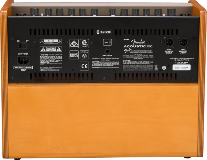 Fender Acoustic 100, 100W Acoustic Guitar Amp