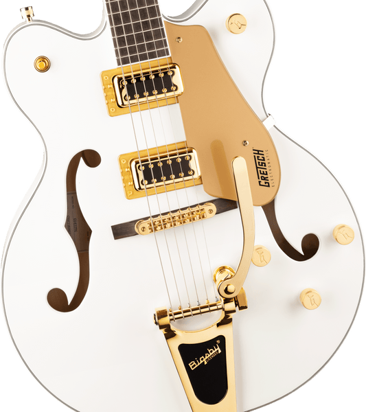 Gretsch G5422TG Electromatic® Classic Hollow Body W/ BIGSBY®, Laurel FB, Snowcrest White