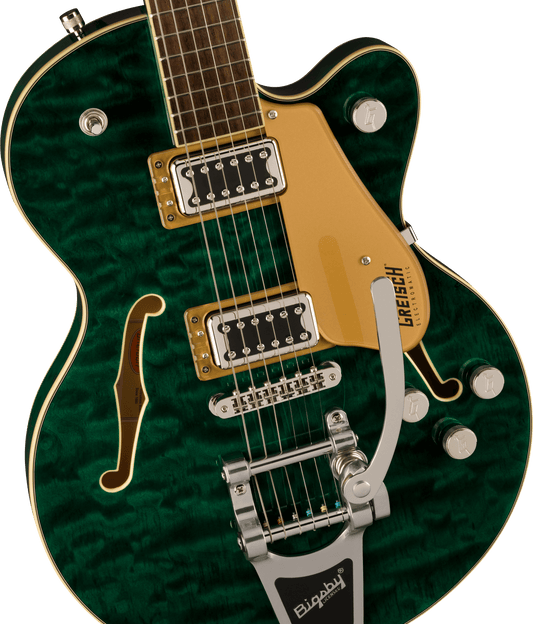 Gretsch G5655T-QM Electromatic® CB JR. SC Quilted Maple W/Bigsby, Laurel FB, Mariana