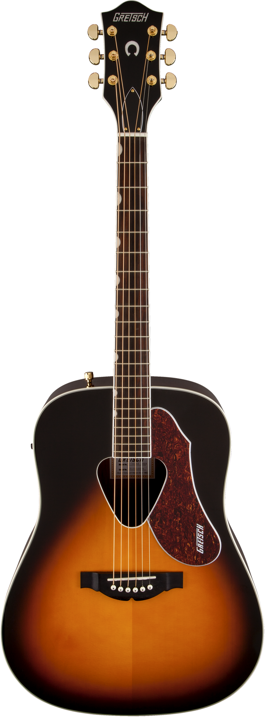 Gretsch G5024E Rancher™ Dreadnaught A/E, Laurel FB, Sunburst