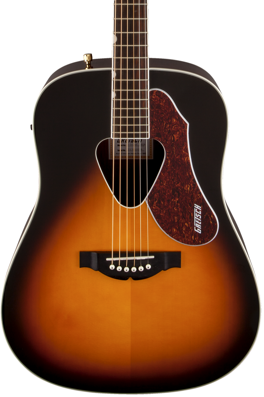 Gretsch G5024E Rancher™ Dreadnaught A/E, Laurel FB, Sunburst