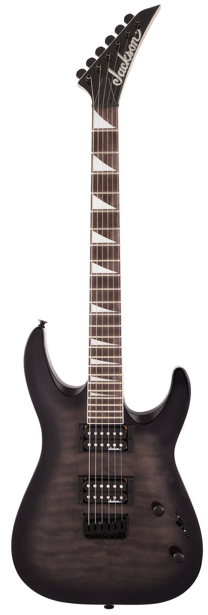 Jackson JS SERIES DINKY® ARCH TOP JS32Q DKA HT, Trans Black Burst