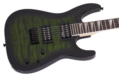 Jackson JS Series Dinky® JS20 DKQ 2PT, Trans Green