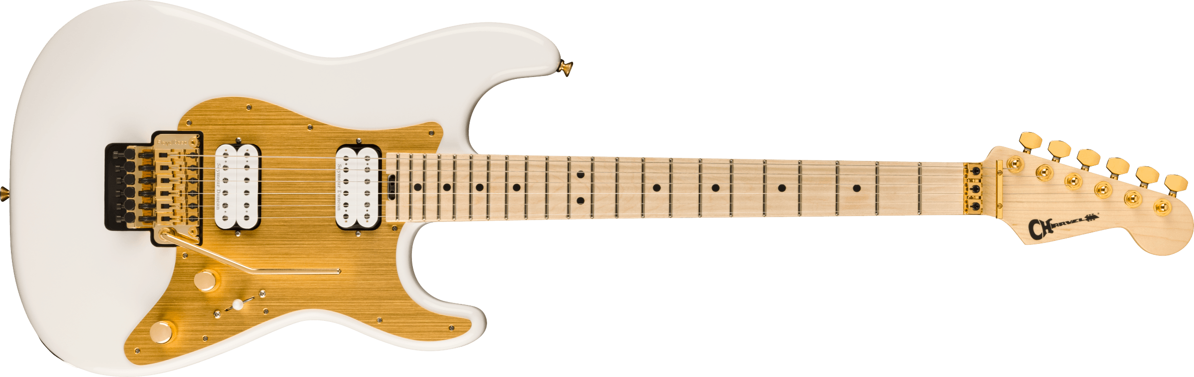 Charvel Pro-Mod So-Cal Style 1 HH FR, Maple FB, Snow White