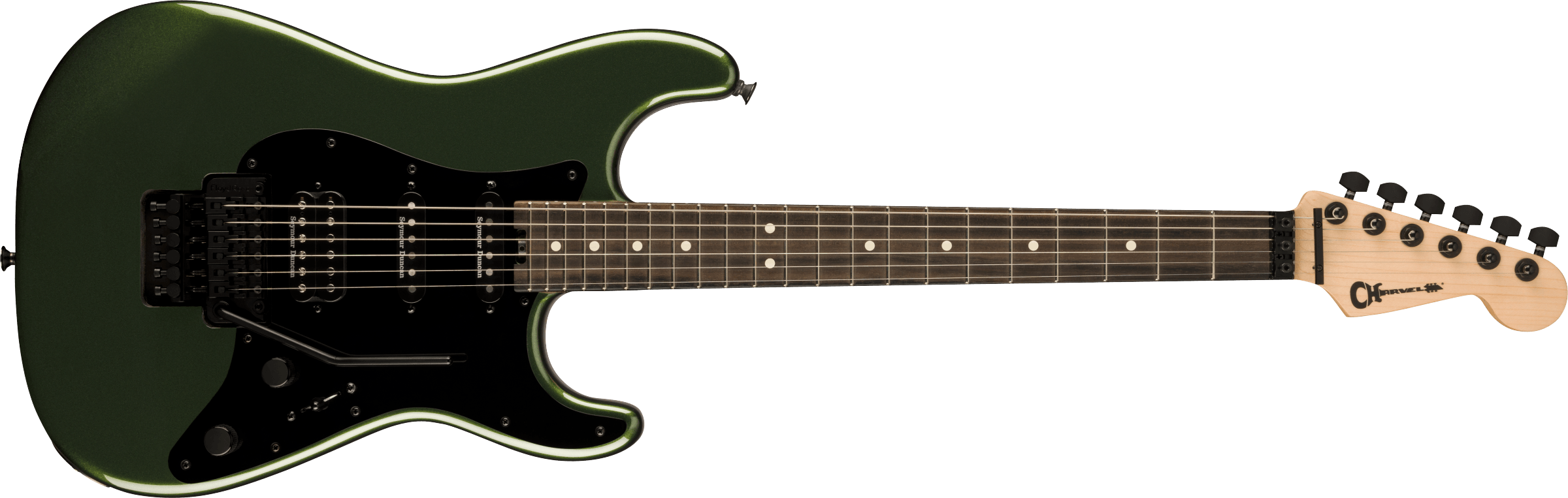 Charvel Pro-Mod So-Cal Style 1 HSS FR, Ebony FB, Lambo Green Metallic