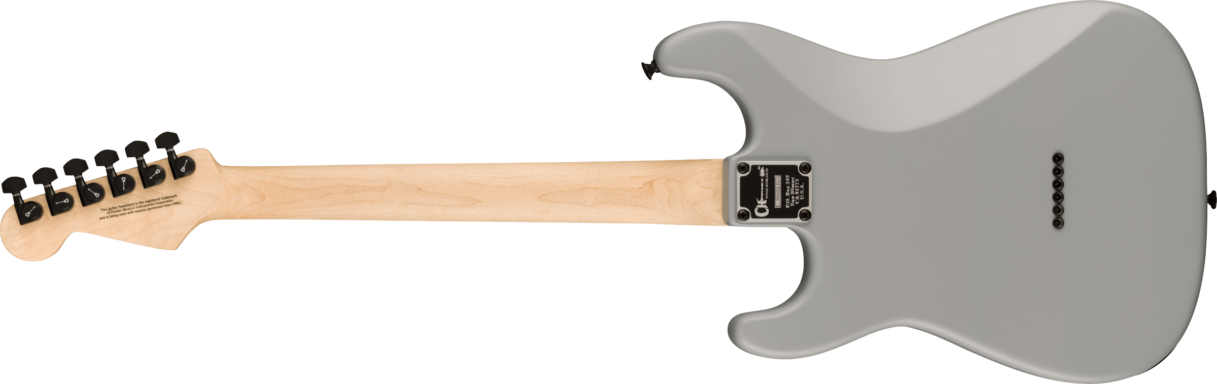 Charvel Pro-Mod So-Cal Style 1 HH HT, Ebony FB, Satin Primer Gray
