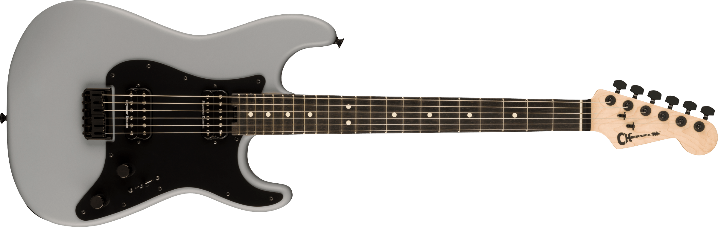Charvel Pro-Mod So-Cal Style 1 HH HT, Ebony FB, Satin Primer Gray
