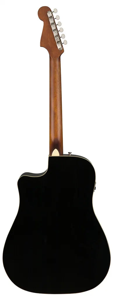 Fender Redondo Player Acoustic Guitar, Black