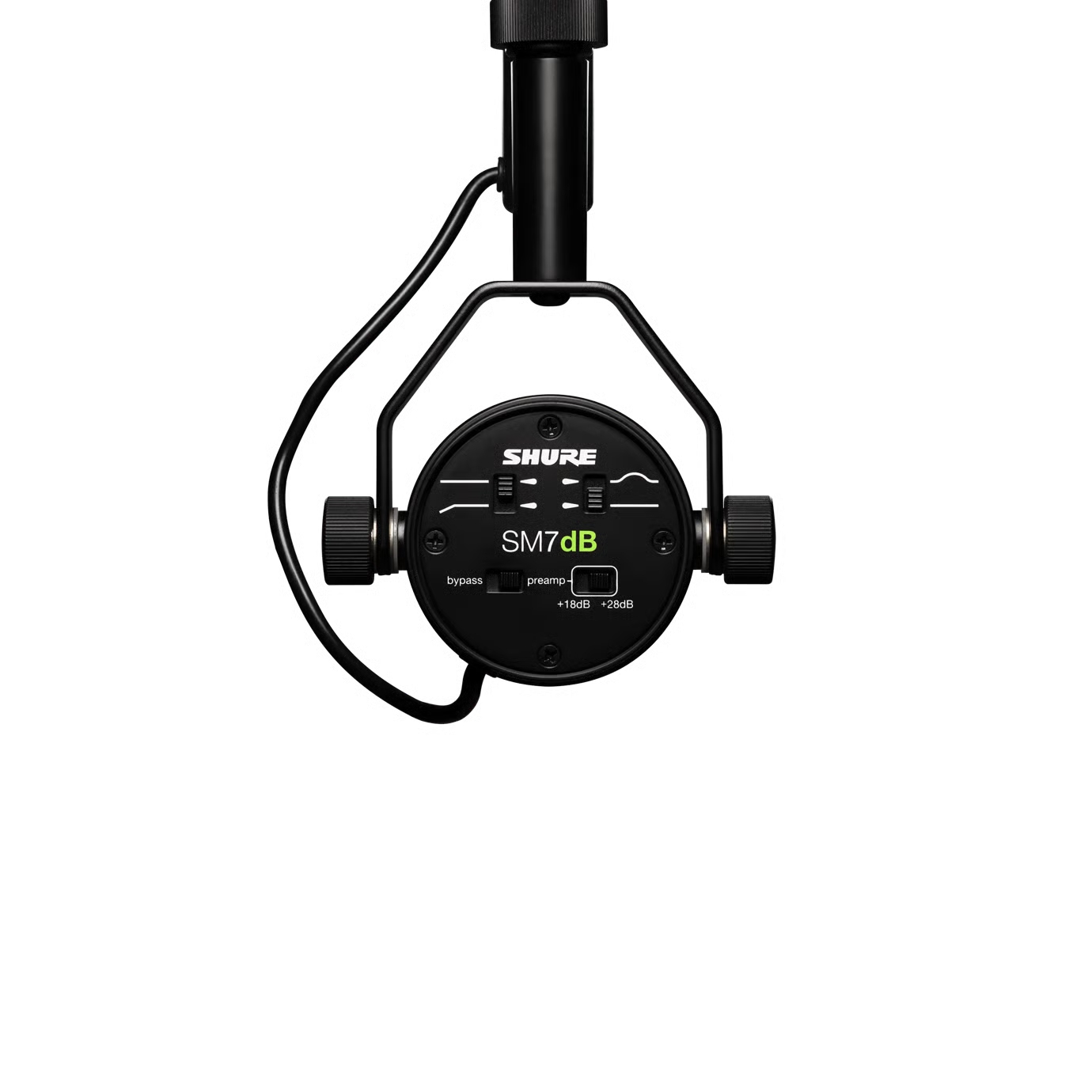 Shure SM7dB Dynamic Studio Vocal Microphone with Built-in Preamp