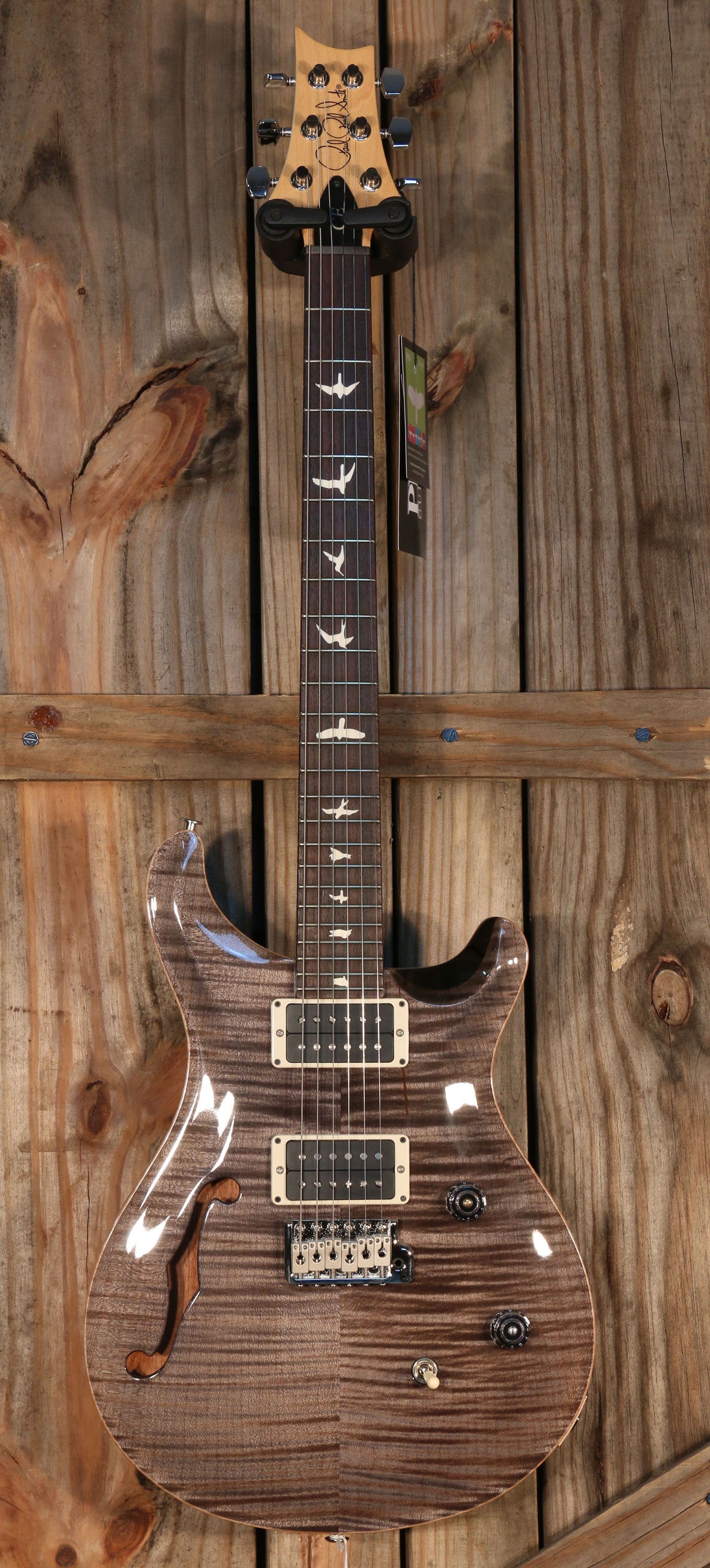 NOS (2023) Paul Reed Smith CE 24 Semi-Hollow, RW FB, Faded Gray Black