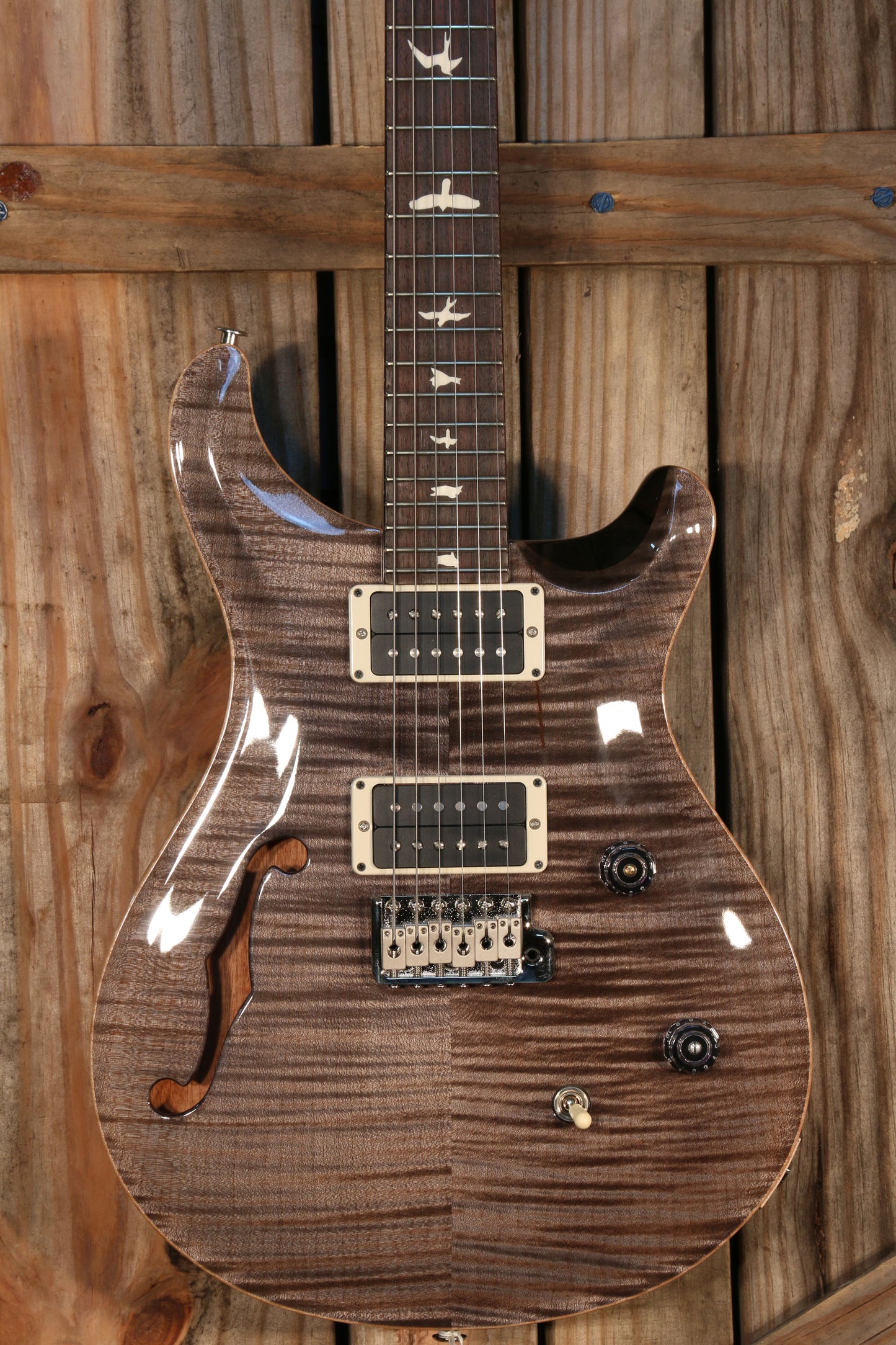 Paul Reed Smith CE 24 Semi-Hollow, RW FB, Faded Gray Black