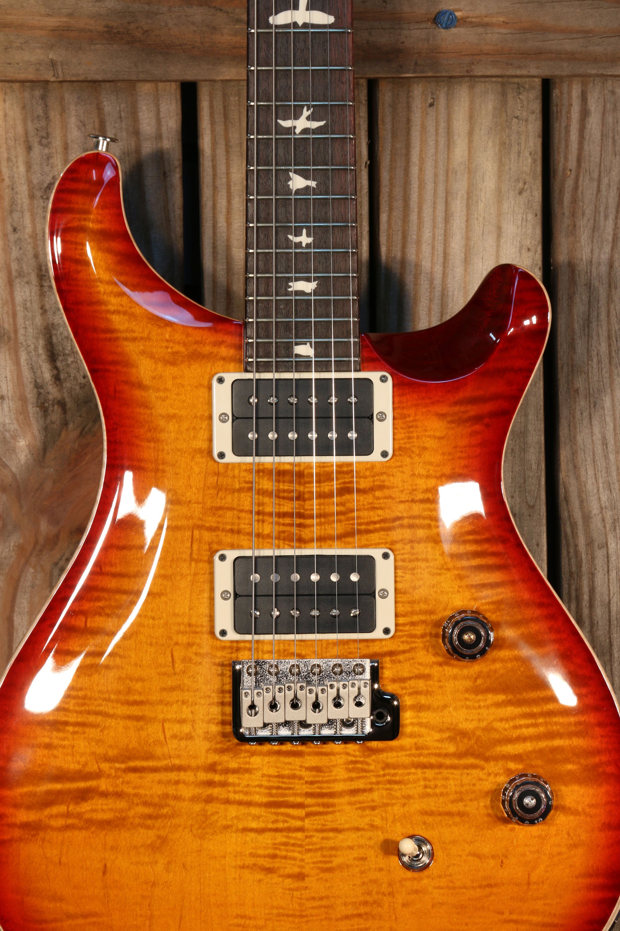 NOS (2023) Paul Reed Smith CE 24 Bolt-On, RW FB, Dark Cherry Sunburst