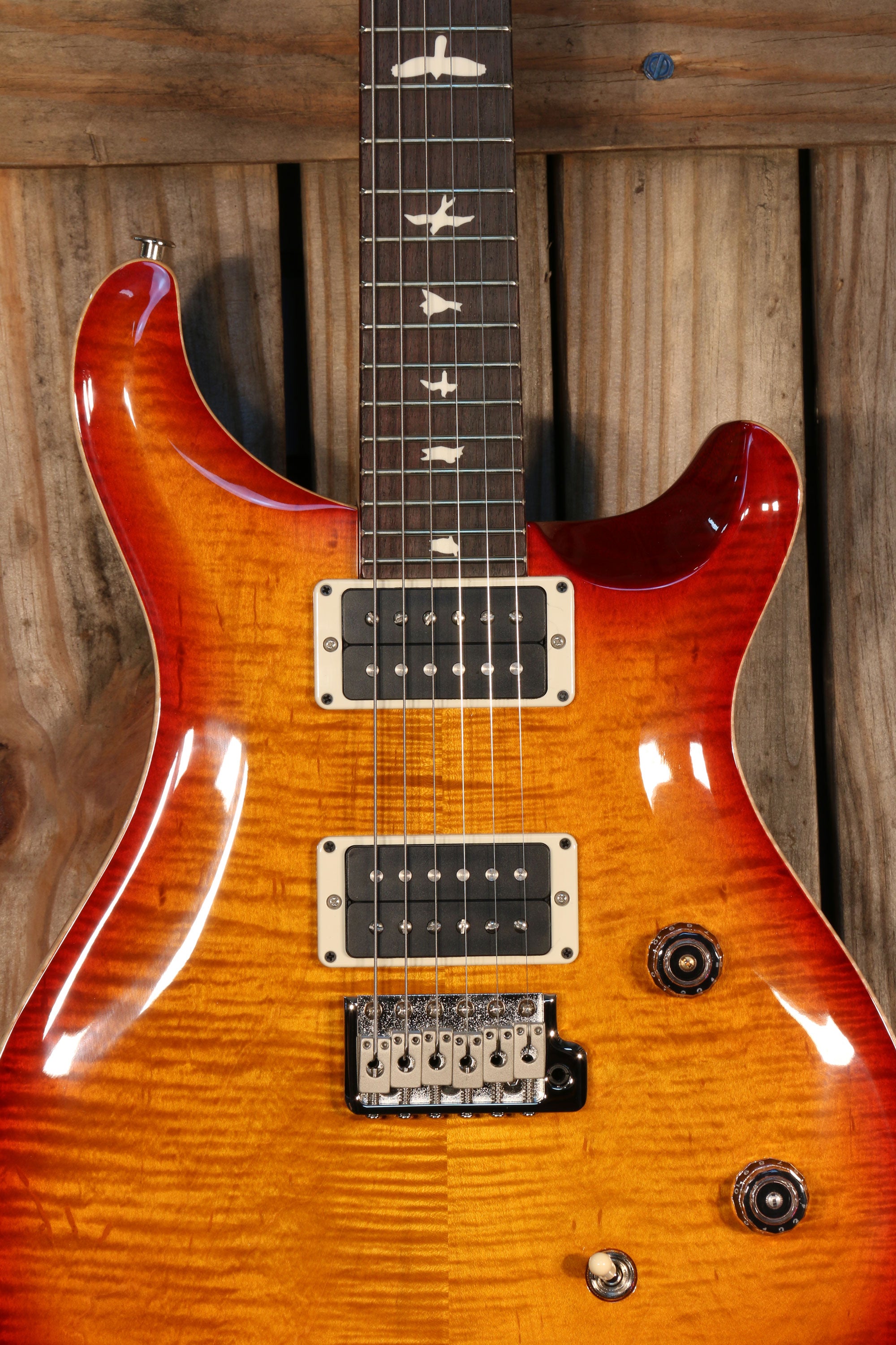 NOS (2023) Paul Reed Smith CE 24 Bolt-On, RW FB, Dark Cherry Sunburst