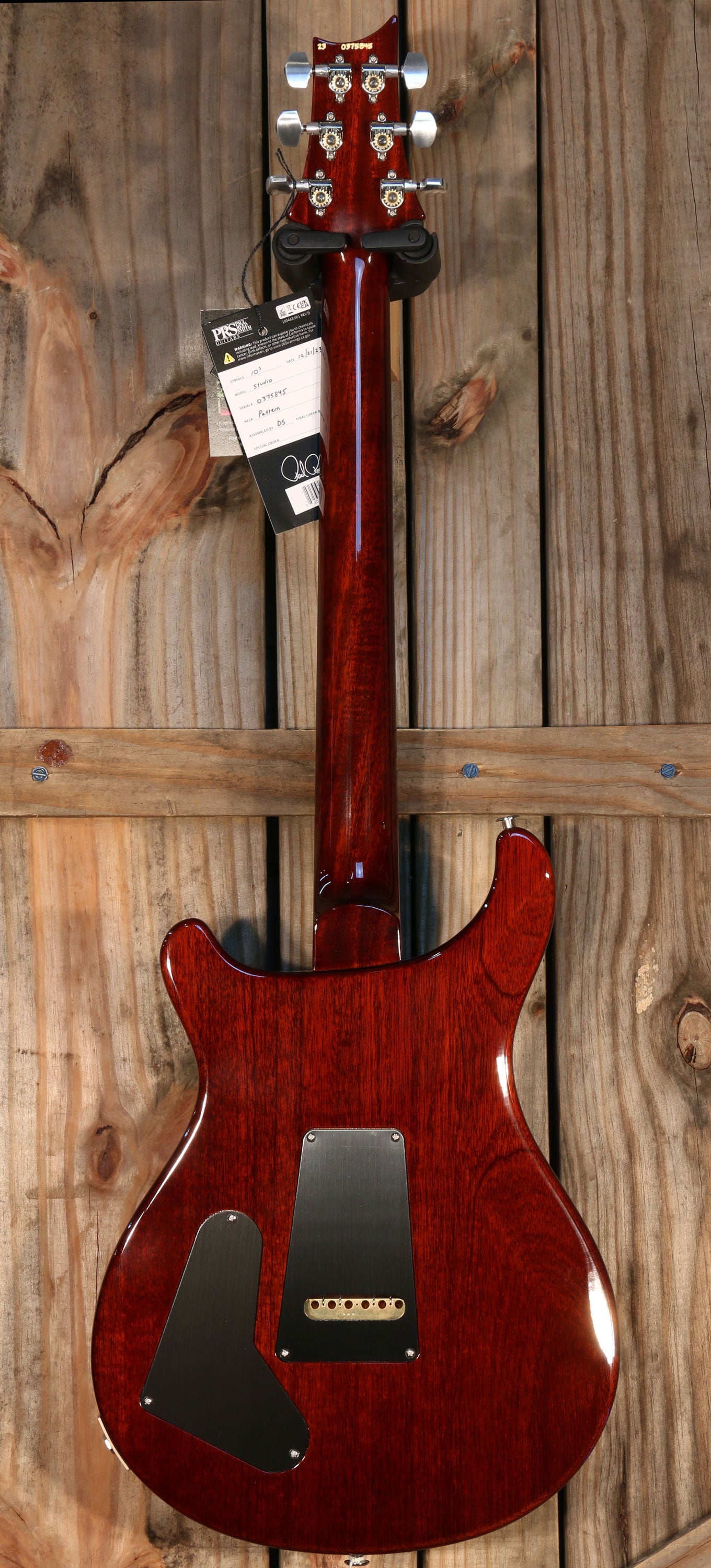 Paul Reed Smith Studio, Non 10 Top, RW FB, Orange Tiger