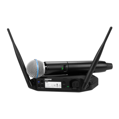 Shure GLXD24+ Beta 58A Digital Wireless Handheld Mic System