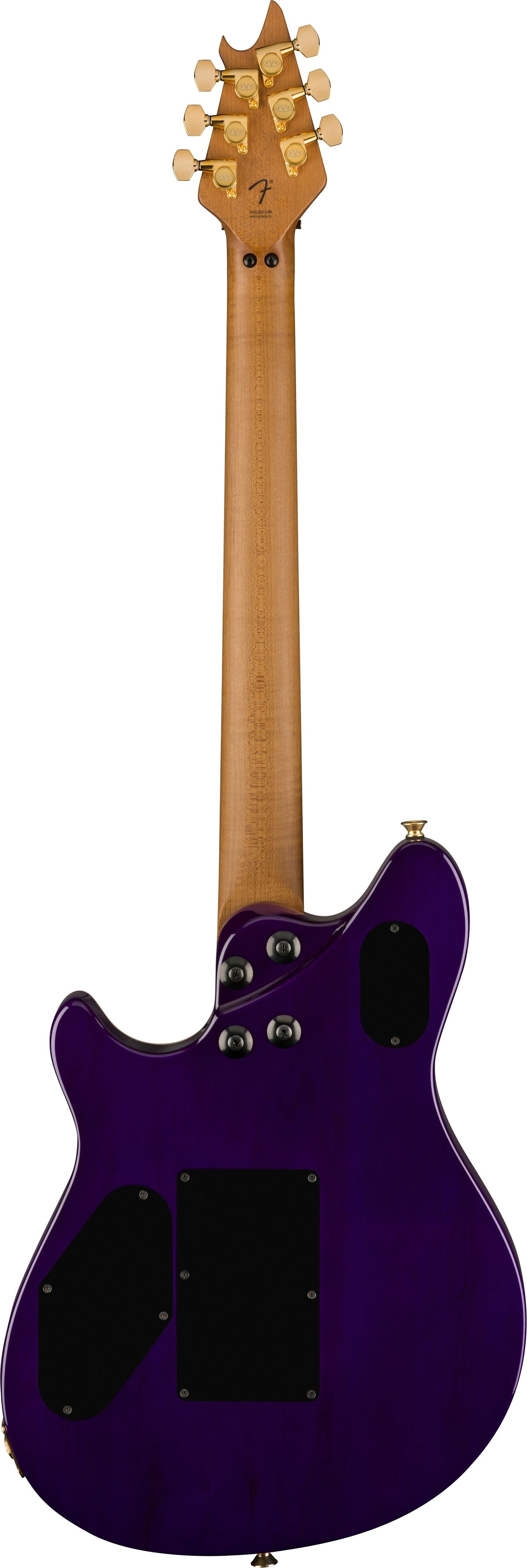 EVH Wolfgang Special QM, Baked Maple FB, Purple Burst