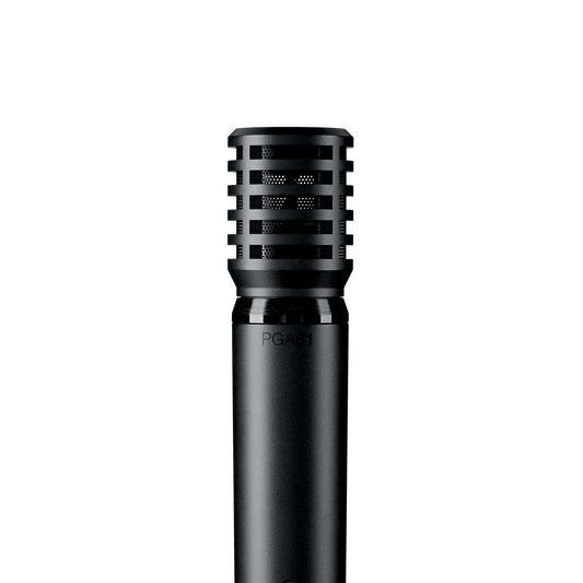 NOS Shure PGA81 w/ XLR Cardioid Condenser Microphone