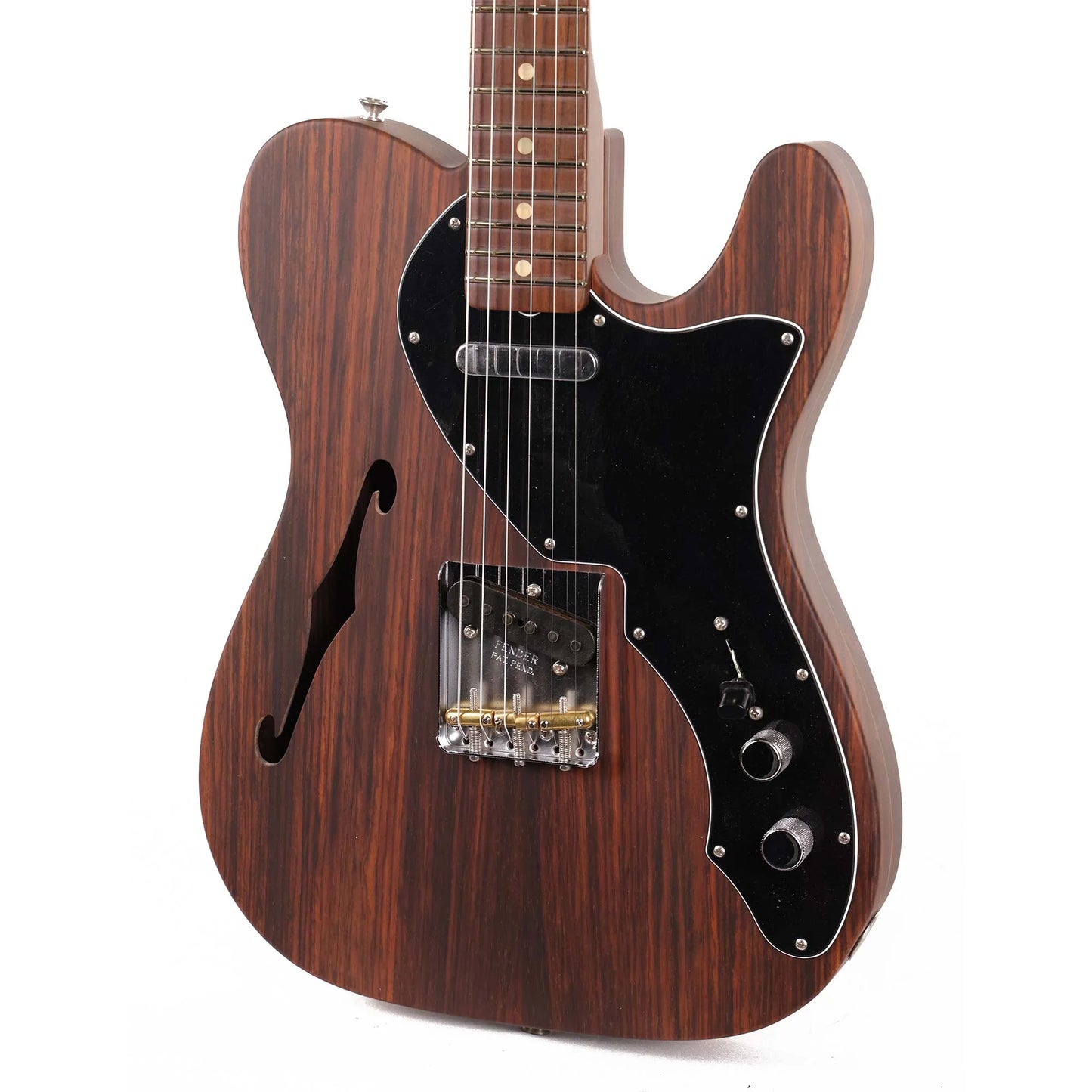 Fender Custom Limited Rosewood Thinline Telecaster, RW FB, CC Natural RW Finish