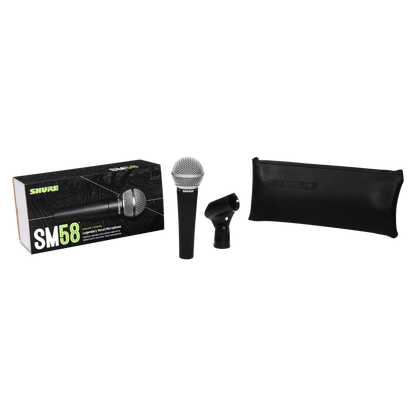 Shure SM58 Cardioid Dynamic Wired Microphone
