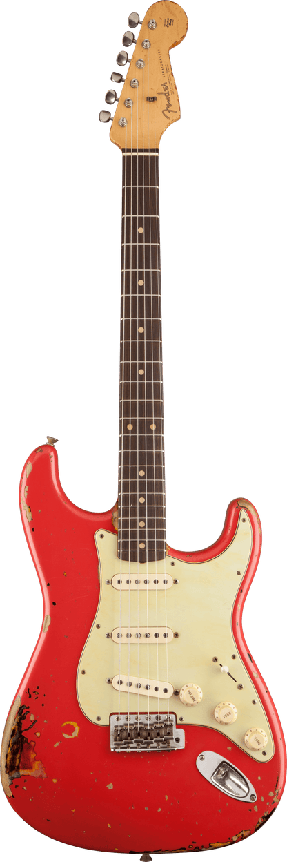 Fender Michael Landau Signature 1963 Strat, RW FB, relic Fiesta Red