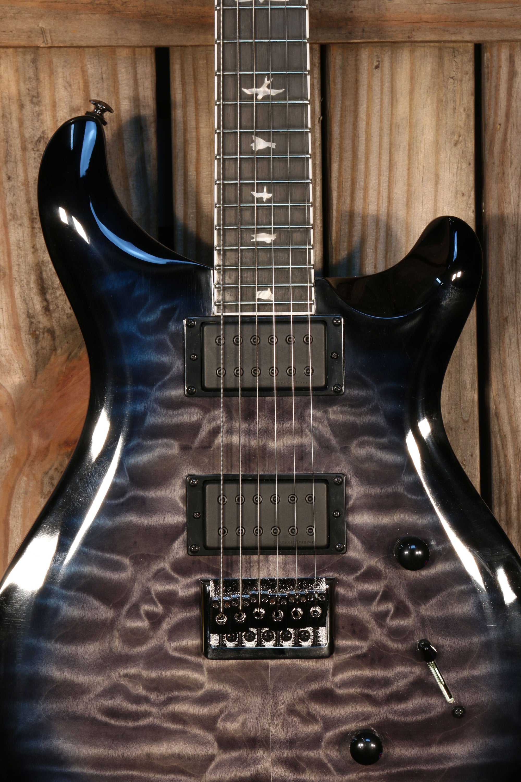 Paul Reed Smith SE Mark Holcomb, Holcomb Blue Burst