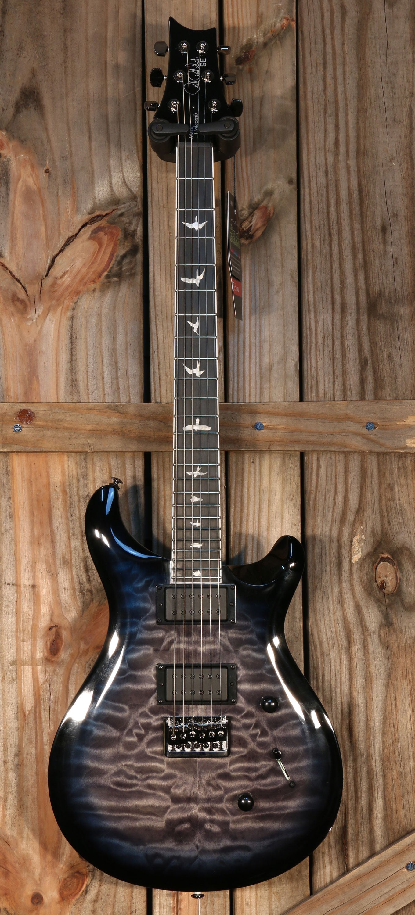 Paul Reed Smith SE Mark Holcomb, Holcomb Blue Burst
